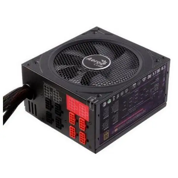 Блок питания Aerocool xprepretor1000gms 1000 Вт черный|Комплектующие для ремонта ноутбуков| |
