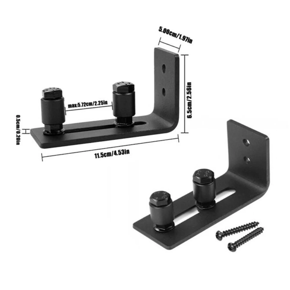 

Hardware Door Guide Adjustable Steel Accessories Strong Bottom Sliding