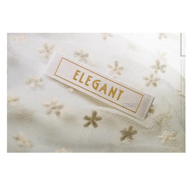 100 шт./лот товары для одежды высококачественный атласный материал элегантная