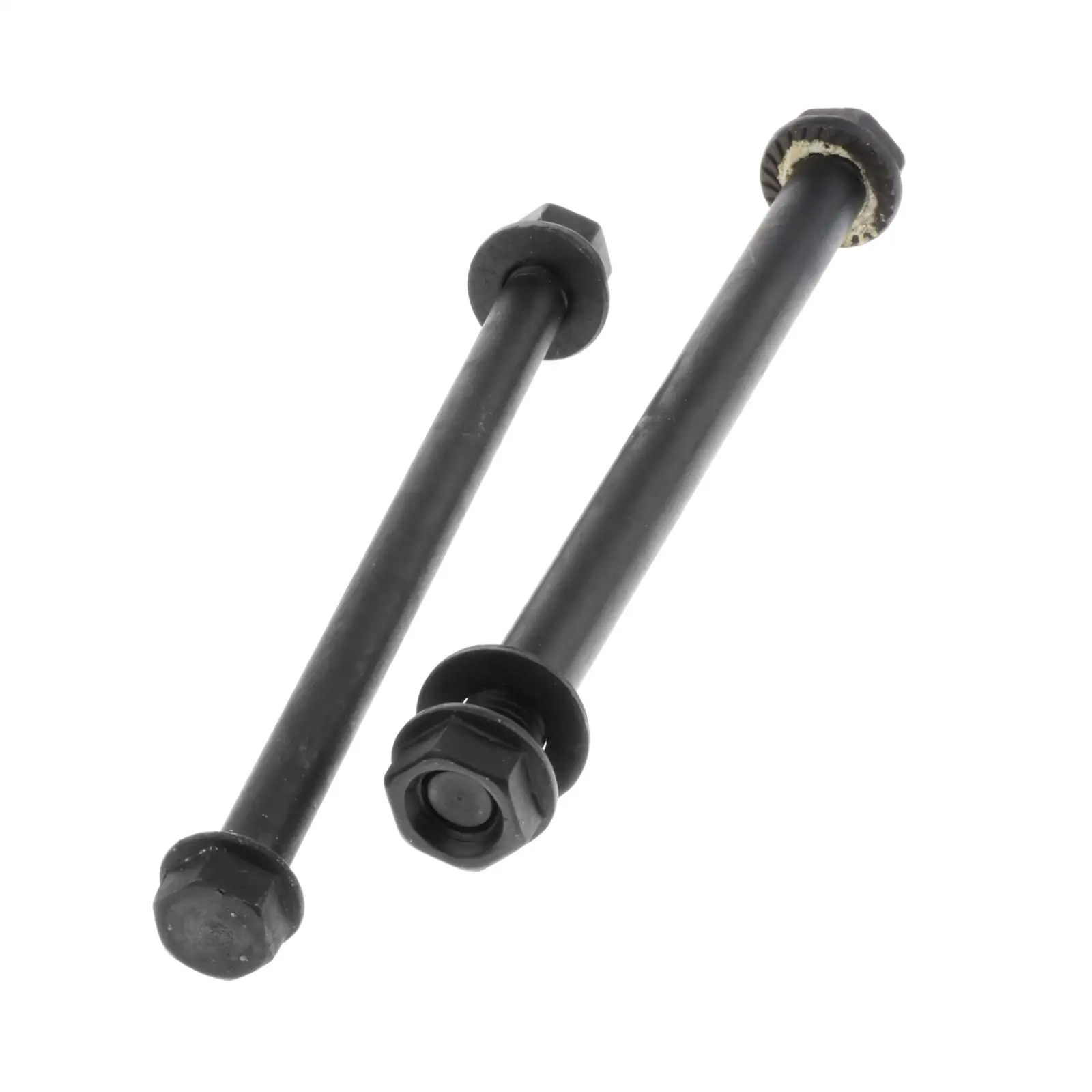 

2Pieces Rear Bearing Carrier Bolts Nuts for YAMAHA Banshee 89-06 Parts Black