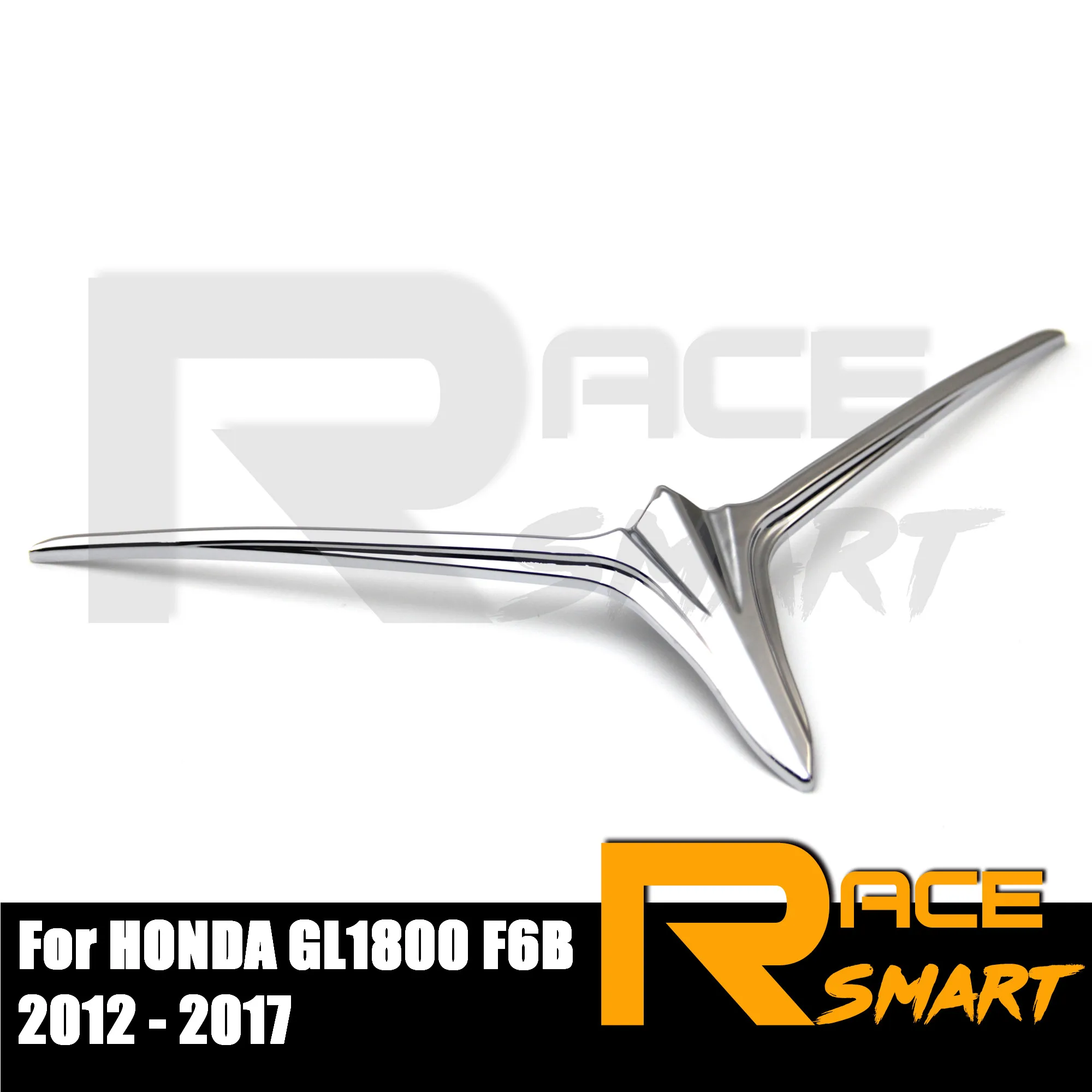 For Honda Goldwing Gold Wing GL1800 GL 1800 FB6 2012-2017 Motorcycle Chrome Front Fairing Eyebrow Trim Accent Decoration Parts