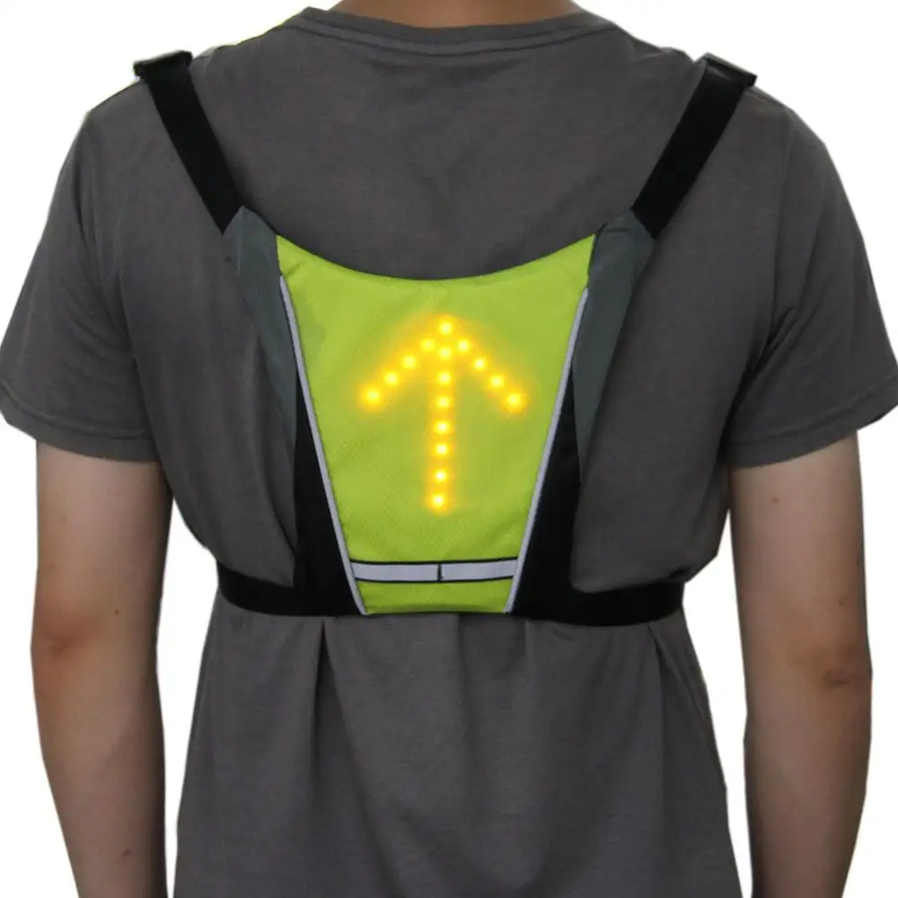 Жилет велосипедный Светоотражающий с 48 светодиосветодиодный сигналом поворота