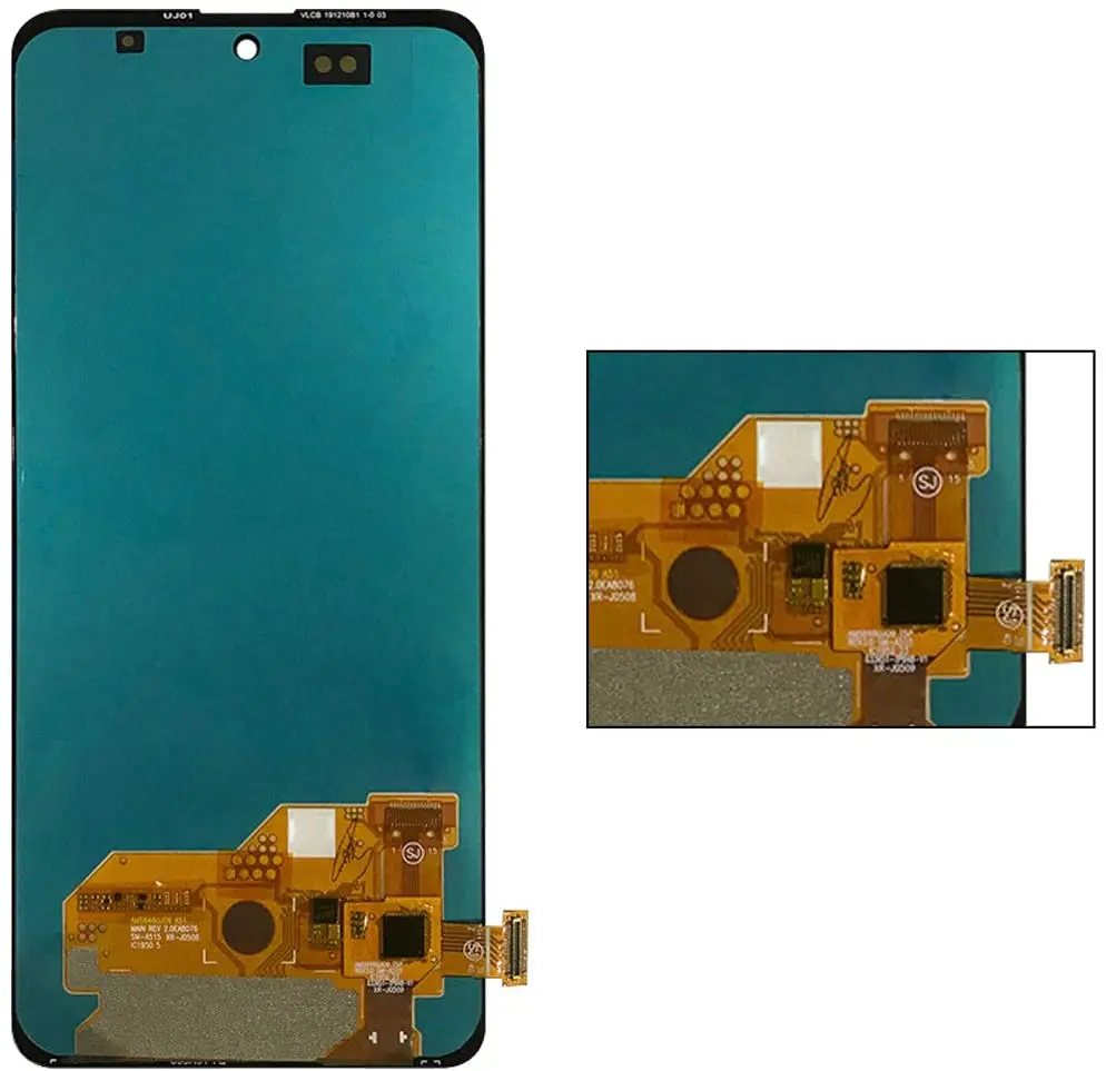 Сенсорный экран AMOLED для Samsung Galaxy A51 ЖК-дисплей с дигитайзером и сенсорным экраном