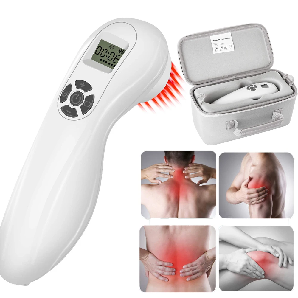 

LLLT Cold Laser Light Therapy Device Pain Physiotherapy Arthritis Pain Relief Prostatitis Wound Healing Sports Injury Sciatica