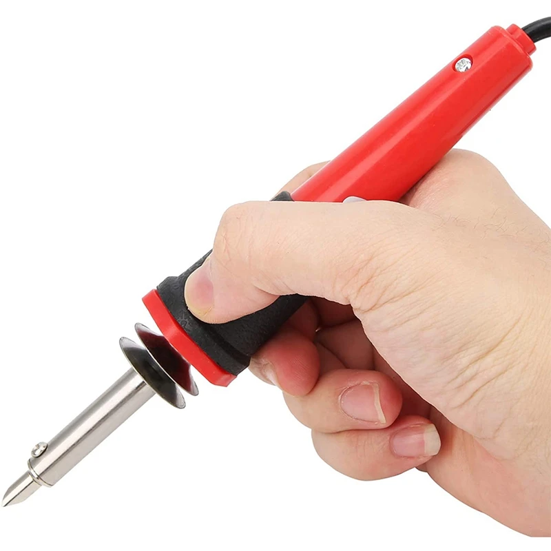 

7Pcs Electric Soldering Iron Pyrography Woodworking Carving Pyrography Kit Stainless Steel Welding Tools (EU Plug)