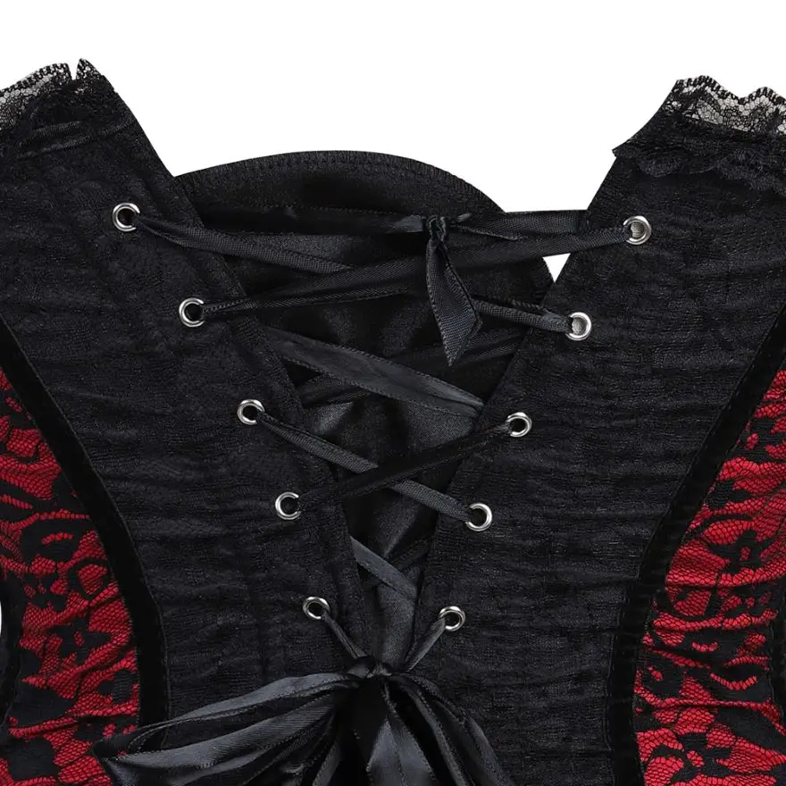 Сексуальное бюстье женский кружевной корсет с крышкой топ винтажный цветочным