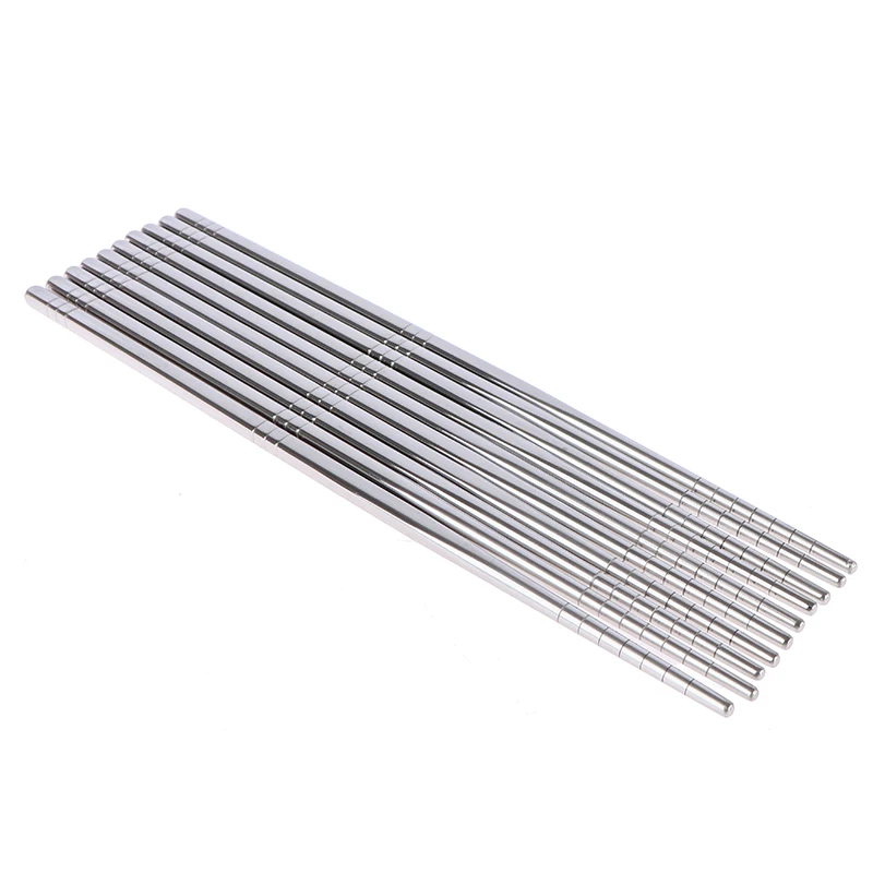 5 пар/компл. китайский металлический палочки дозирующая детская ложка для Non-Slip