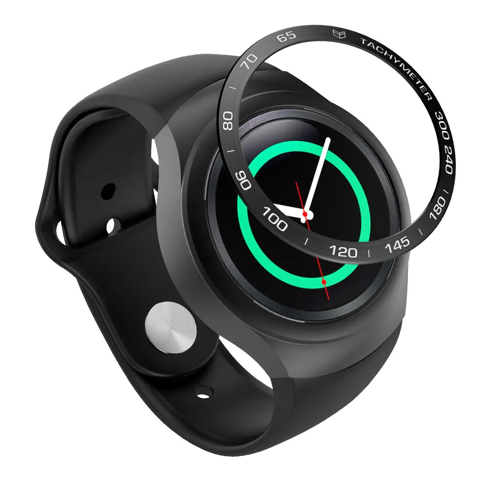 Color D1 Кольцо для samsung Galaxy Watch 42 мм Ringke циферблат Рамка Стиль рамка чехол Защита для samsung gear S2 SM-R720 R720 чехол s - Цвет: Color D1