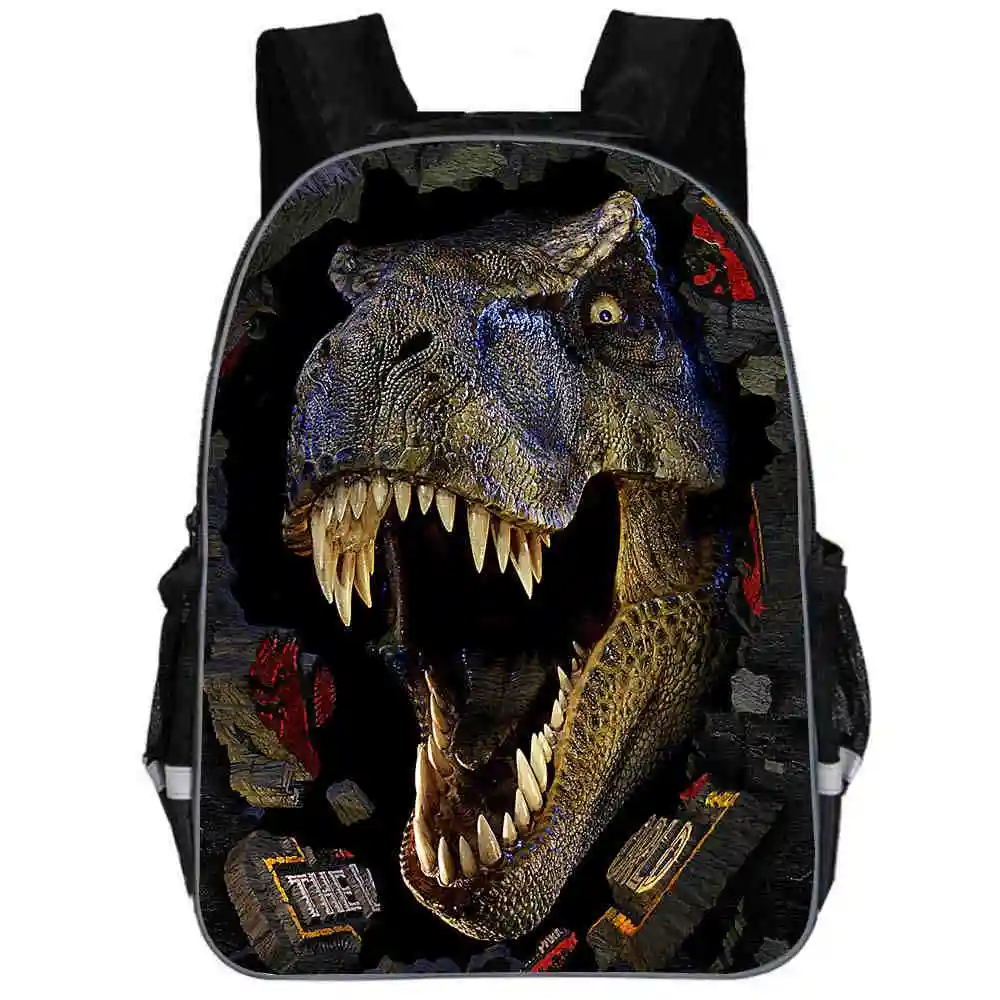 

New Selection Dinosaur Backpack Animal Leopard Pig Dog Anime Dragon Casual School Bags For Toddlers Boys Girls Teenager Gift