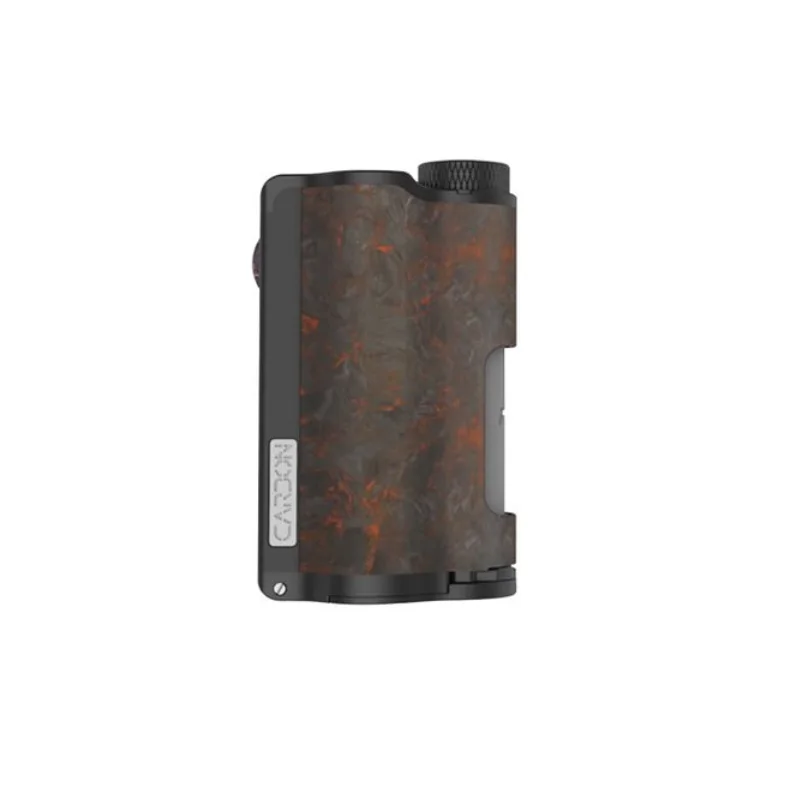 Carbon Red DOVPO Верхний двойной карбоновый Squonk мод с чипом YIHI Питание от двух аккумуляторов 18650 Макс. Выход 200 Вт электронная сигарета мод Vs Drag 2 - Цвет: Carbon Red