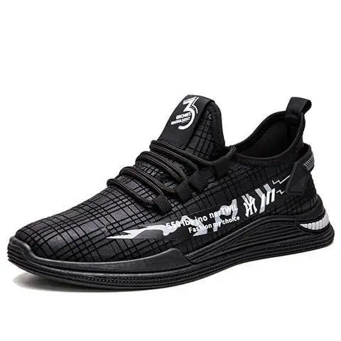 

2021 Spring Korean Student Breathable Casual Running Fashion Light Sports Men's Shoes