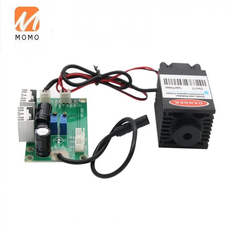 450nm 1.6W Blue Laser Diode Module Line Type Tunable with 12V 2A Drive Board | Дом и сад