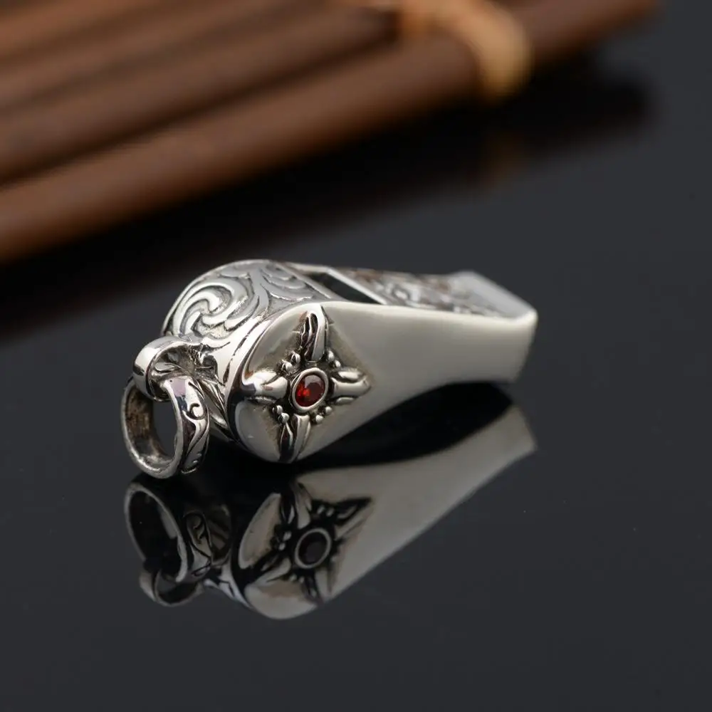 Ювелирные изделия из чистого серебра S925 ретро тайское серебряное ожерелье со