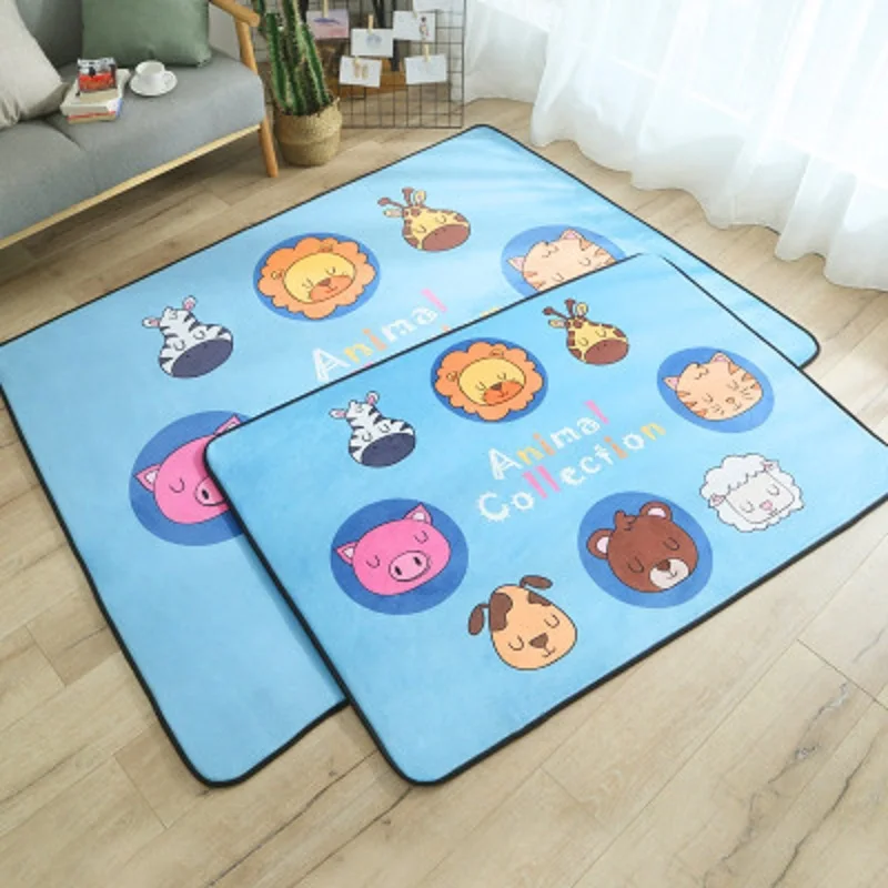 Домашний ковер детский игровой коврик для ползания гостиной спальни высокое