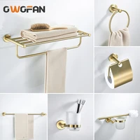 bathroom accessories bath hardware set golden color swan toilet paper holder towel rack tissue holder roll paper holder a08 629