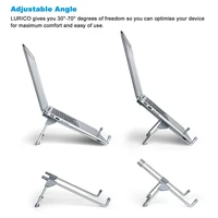 xmxczkj folding portable laptop stand viewing angleheight adjustable quality aluminum alloy bracket support 10 17inch notebook