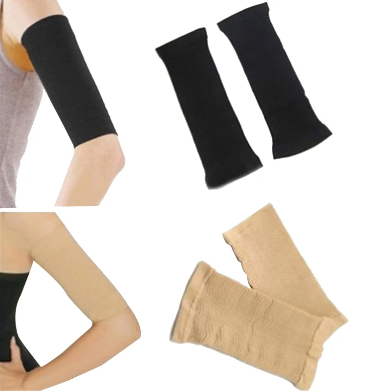 1 пара нарукавники для женщин Йога Спорт потеря веса тела формирователь тонкие