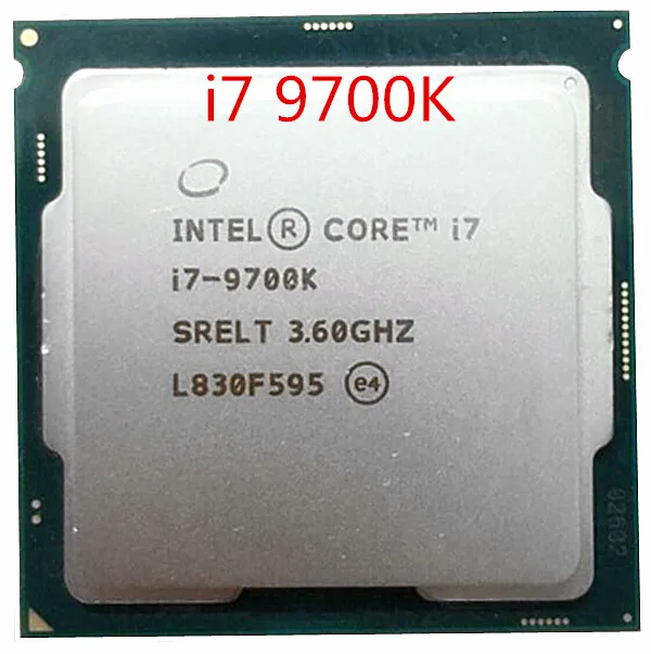 Процессор Intel Core процессор для ПК с процессором 9700 i7 K 8 ядер до 3 6 ГГц серия 300 95