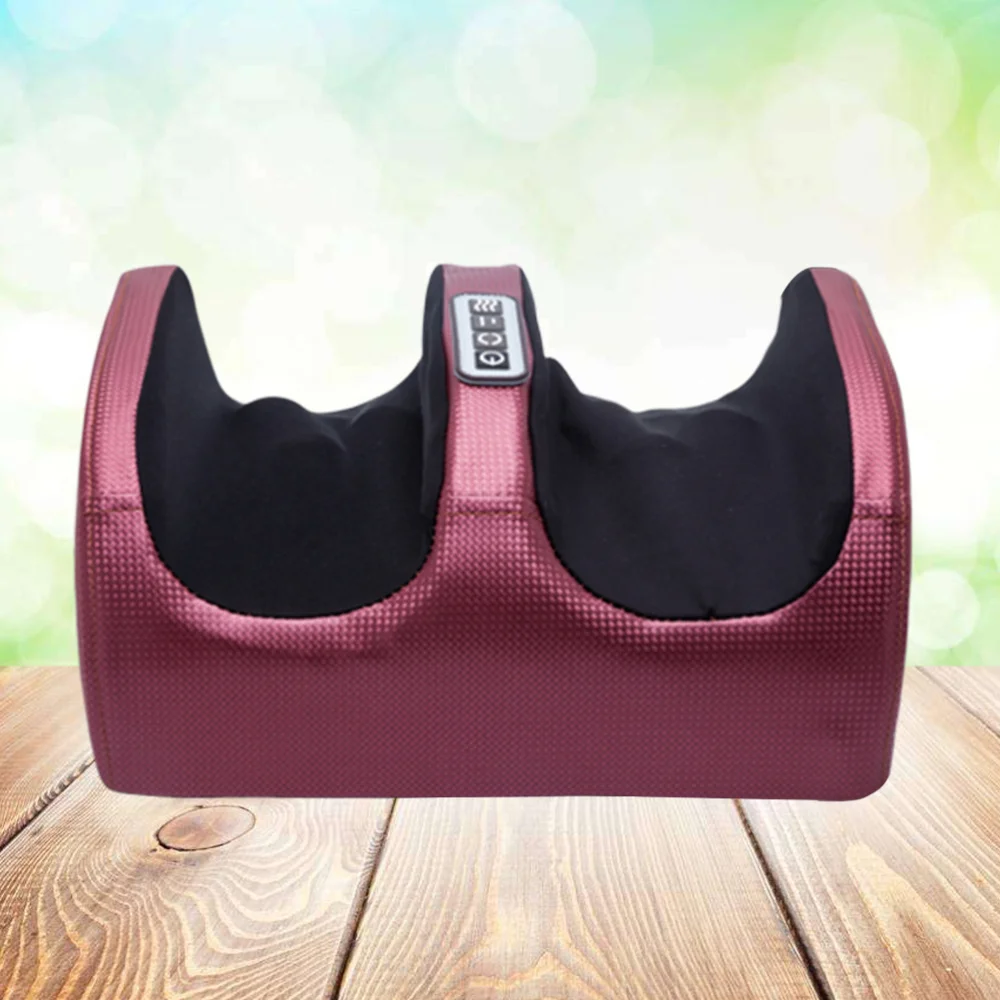 

Multi-function Foot Massager Kneading Warm Therapy for Home and Office Men and with UK Plug Claret