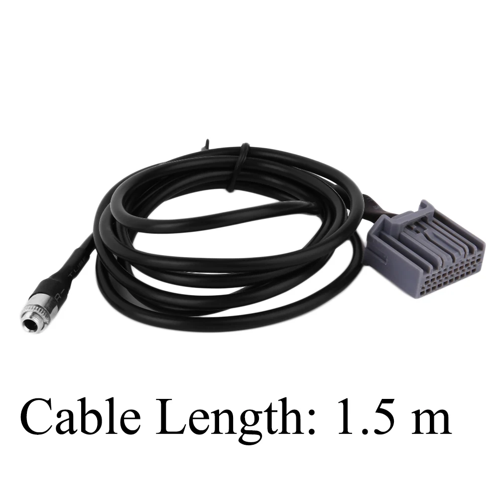 

Car CD Changer Aux Audio Adapter Cable Grey Head Female 3.5mm For Honda For Accord Stereo MP3 Music Sound