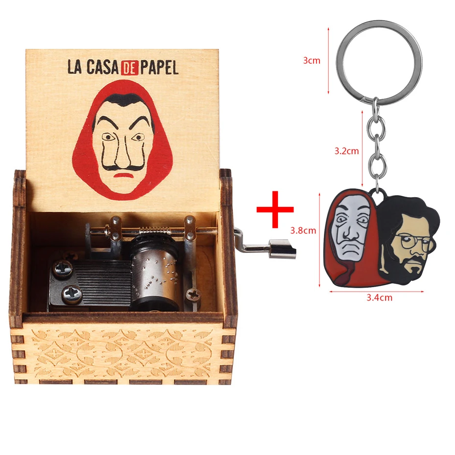 Бесплатный брелок La Casa De Papel с цифровым адресным интерфейсом рукоятка