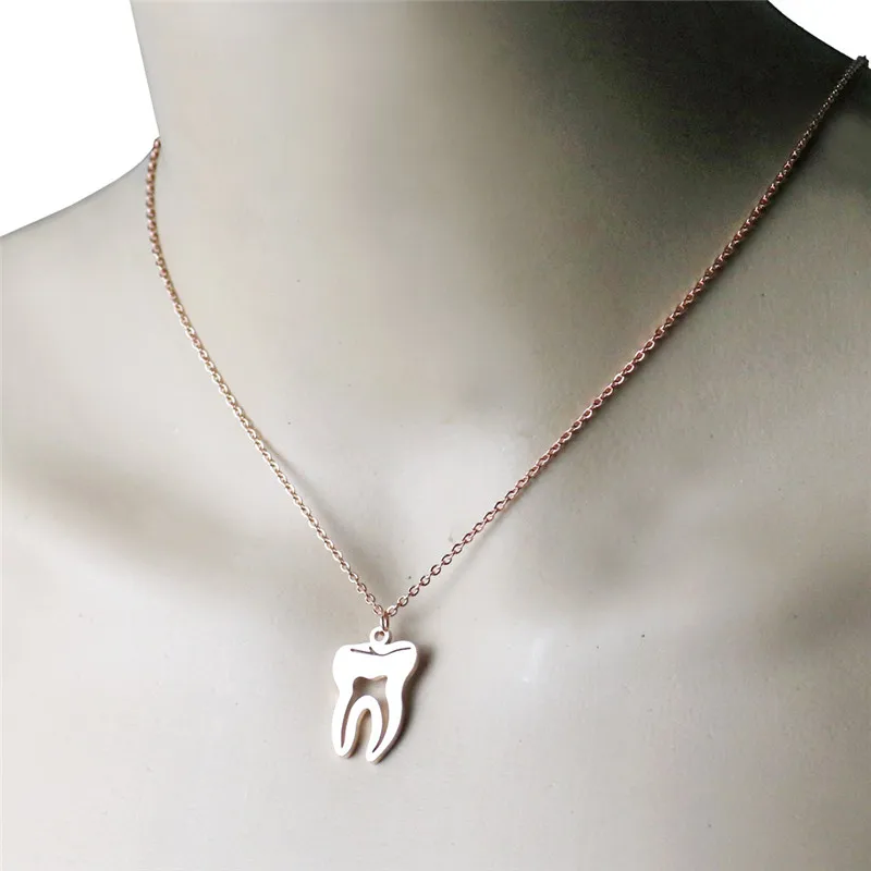 Ожерелье с кулоном в виде человеческих органов из нержавеющей стали | Украшения и