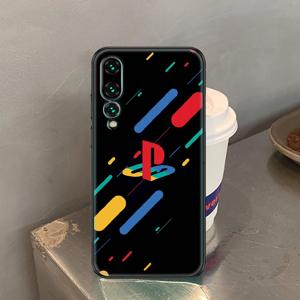 

PlayStation Buttons PS Phone case For Huawei P Mate P10 P20 P30 P40 10 20 Smart Z Pro Lite 2019 black painting bumper art prime