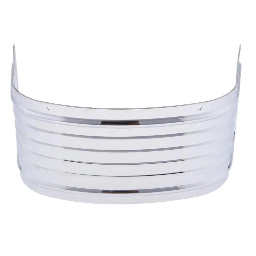 

Хромированная стальная передняя юбка с эффектом пламени для Harley Touring Tri Glide