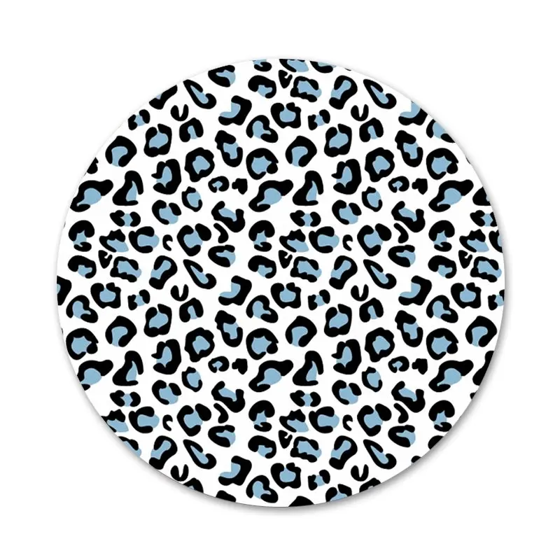 58 мм модные значки с тигром и леопардовым принтом в виде пантеры украшения броши