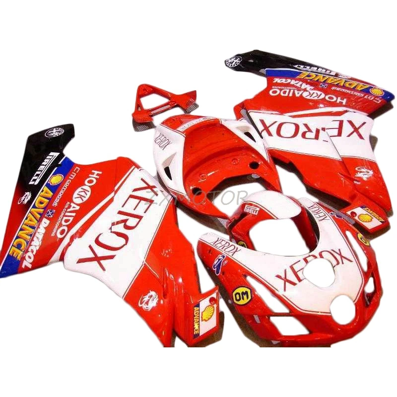 Дешевые оранжевые белые черные обтекатели комплекты для DUCATI 749 999 2003 2004 03 04