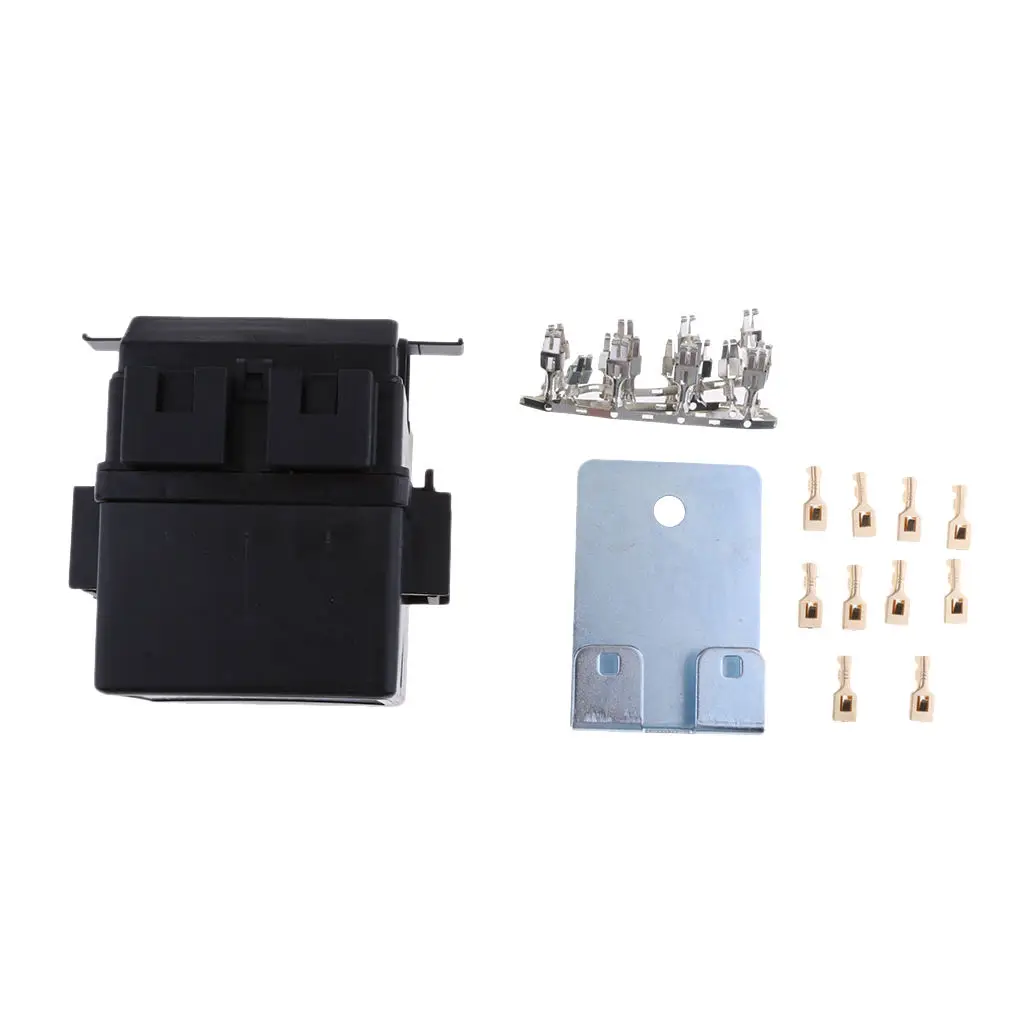 2 Way Circuit Automotive Relay Fuse Box Holder Assembly Insurance | Автомобили и мотоциклы