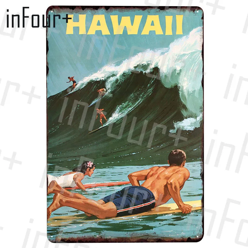 California Metal Plate Tin Sign Plaque Vintage Decor Poster Home Bar Pub Cafe Decoration Posters | Дом и сад