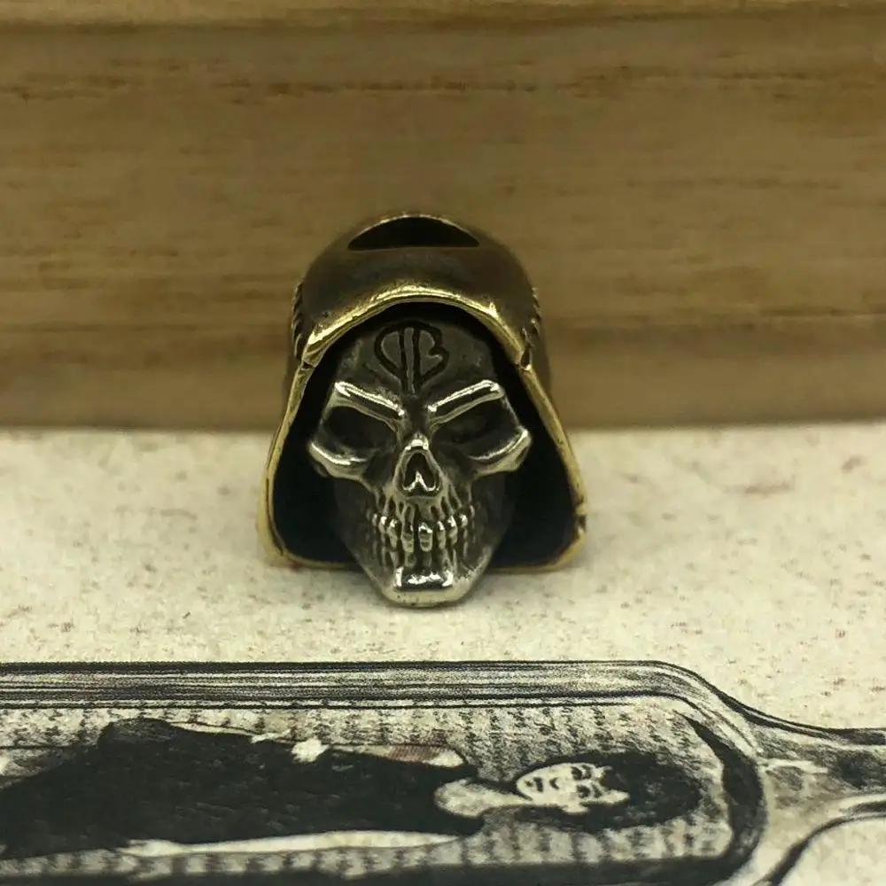 EDC инструменты латунные бусины для ножей бусы на шнурок Паракорд нож брелок DIY