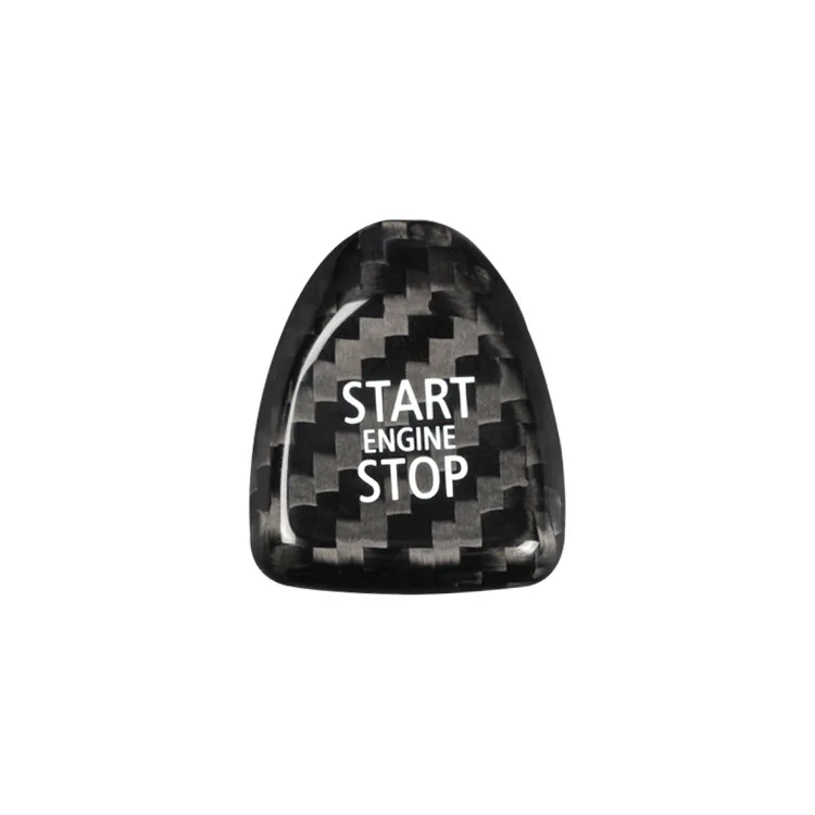 

Trim Cover Sticker Carbon Fiber Engine Start Stop Button Interior For Mini Cooper F54 F55 F56 F57 F60 Accessories Car Styling
