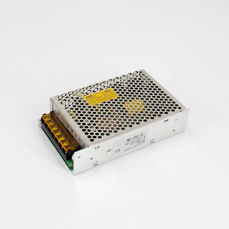 Ac dc мини размер MS-150W CE одобренный 5В 12В 15В 24В, импульсный источник питания с одним выходом