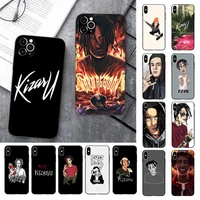 kizaru rapper russia phone case for iphone 13 11 12 pro xs max 8 7 6 6s plus x 5 5s se 2020 xr case