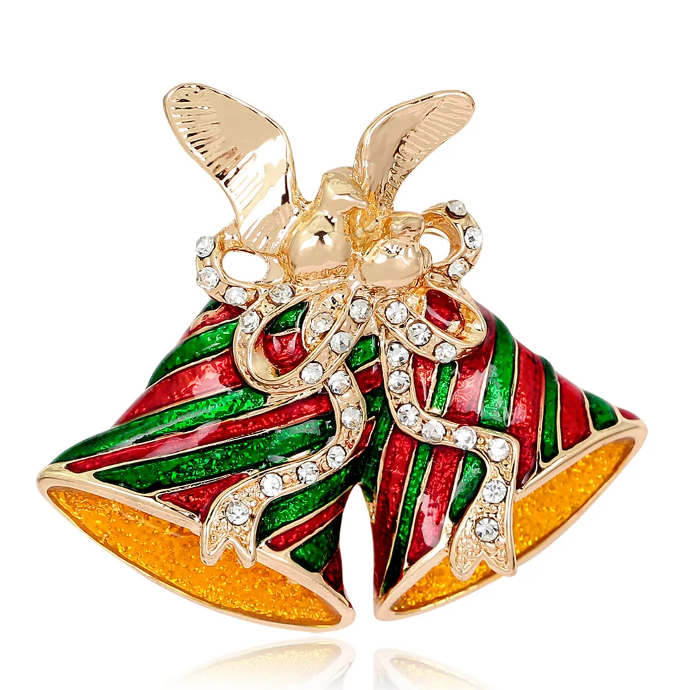 Большая брошь Винтажная со стразами булавка для шарфа эмалированная ювелирные