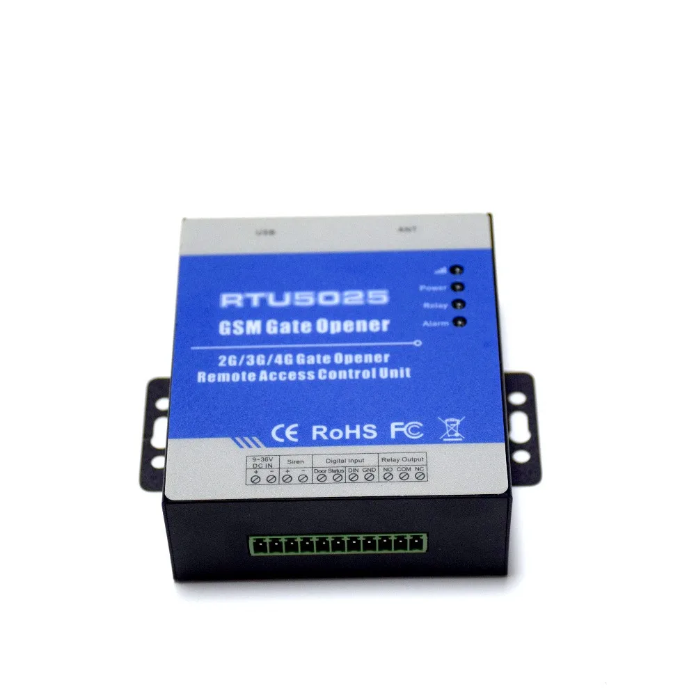 GSM Открыватель ворот RTU5025 3G открывающийся пульт дистанционного управления для