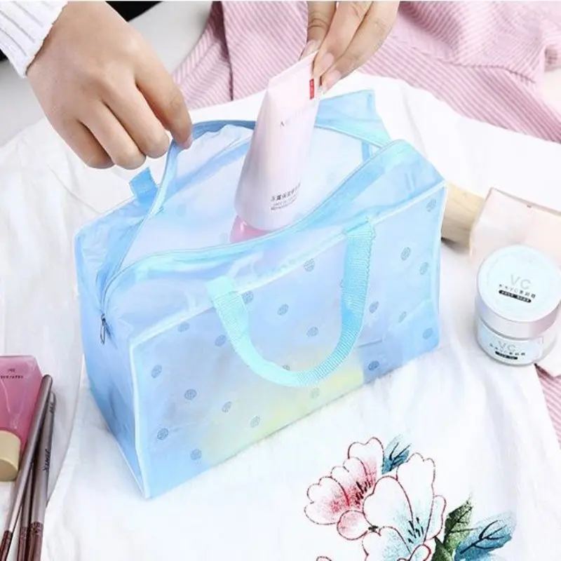 Цветочная дорожная сумка для мытья косметичка хранения с цветочным принтом