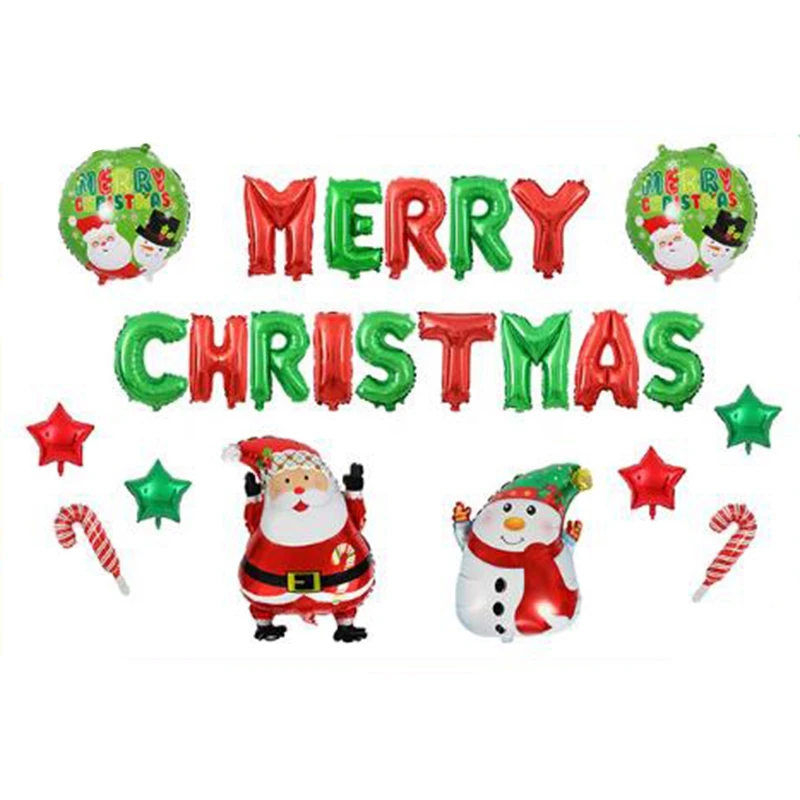 

Merry Christmas Christmas Balloon Set Wholesale Party Decoration Balloons