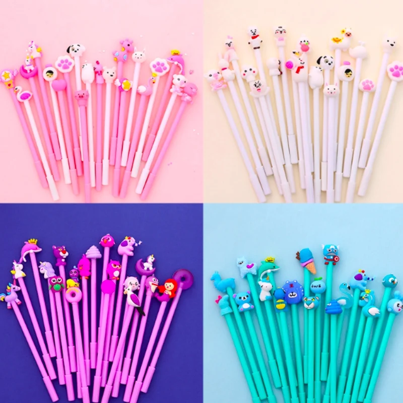 Детская мультяшная ручка 0 5 мм Детские креативные Мультяшные милые модели
