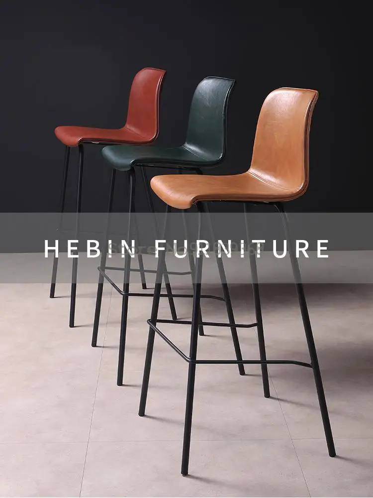 Домашний Американский барный стул с европейской спинкой высокий светильник шный