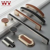 wv american leather handles for furniture soft minimalist door cupboard drawer handles kitchen cabinet pulls and knobs hardware