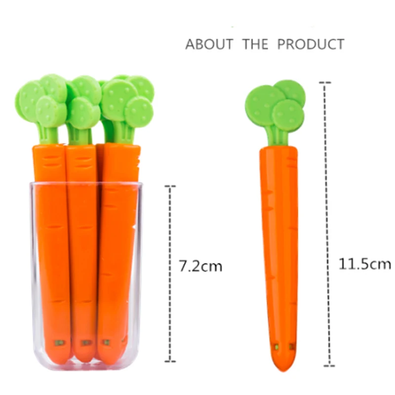 

5PCS Food Sealing Clip with box Fridge Magnet Kitchen Storage Food Snack Seal Sealing Bag Closure Clamp Home Storage