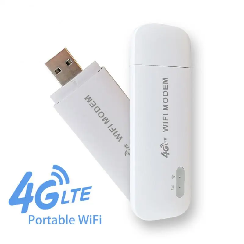 

New Portable 4G/3G GSM UMTS LTE Car WIFI Router Hotspot 150Mbps Wireless USB Dongle Mobile Broadband Modem SIM Card Unlocked
