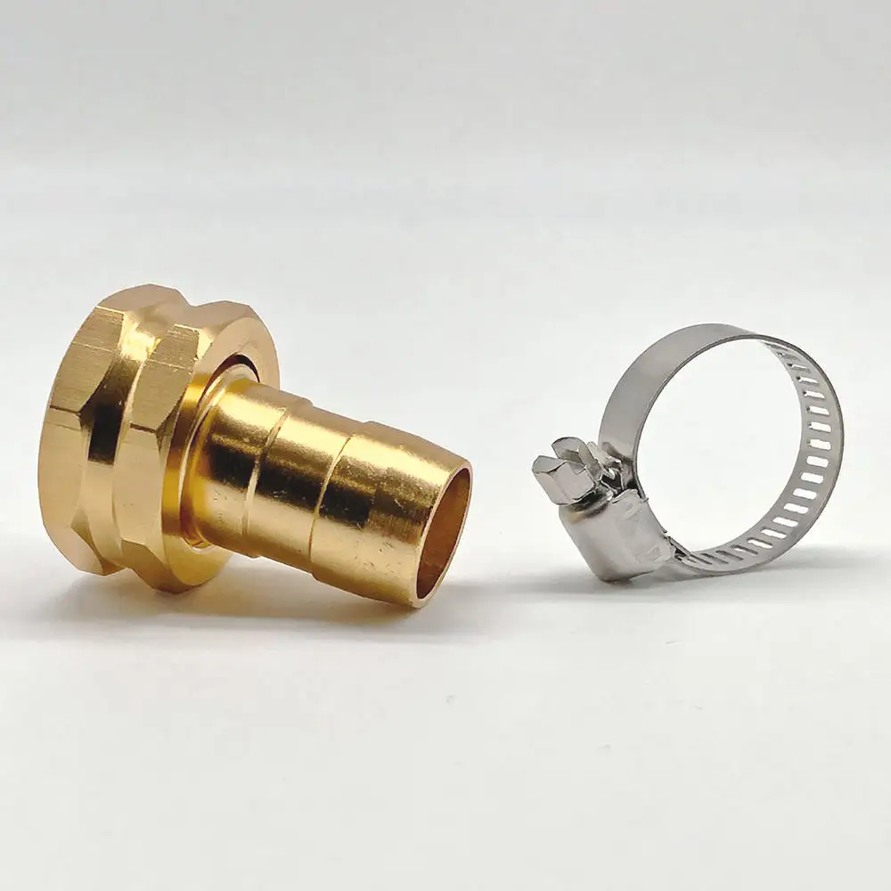 

Aluminum Garden Hose Repair Mender Kit 3/4 Male Female Connector Set Rust Proof Hose Connector Garden Supplies