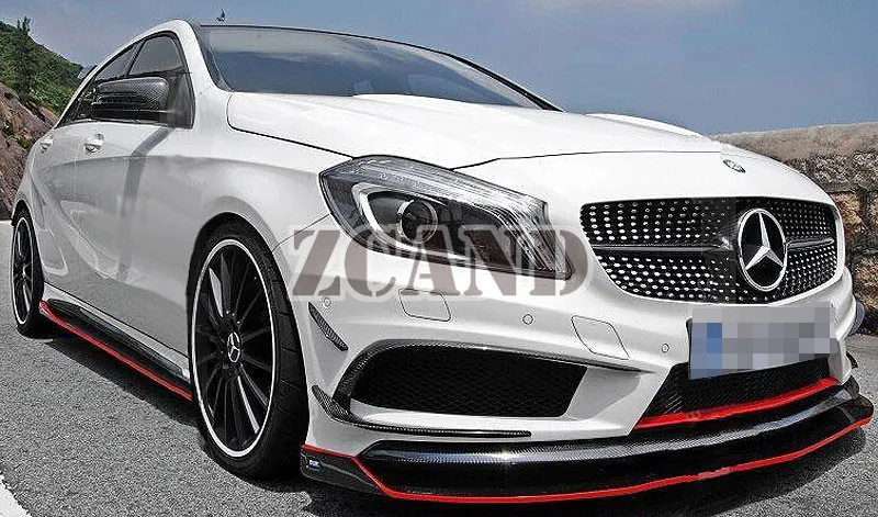 Z стиль передний спойлер для Benz A-CLASS W176 A250 A260 A45 Amg Pakage | Автомобили и мотоциклы