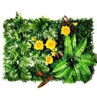 artificial plant lawn wall simulation grass leaf wedding for home decoration