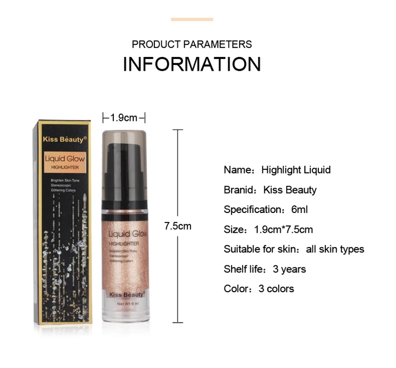 Жидкость высокой яркости бриллиантовая зеркальная поверхность |