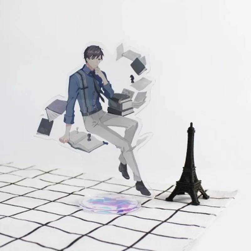 Игра любовь и производитель брелок Баи Qi Li Zeyan Ares Zhou QiLuo милый забавный мультфильм акриловый брелок ювелирные аксессуары llaveros